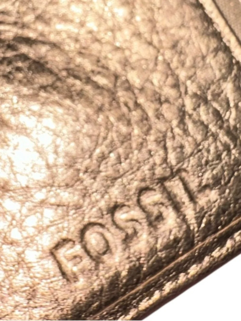 FOSSIL Classic Bifold Wallet Metallic Bronze July 2013